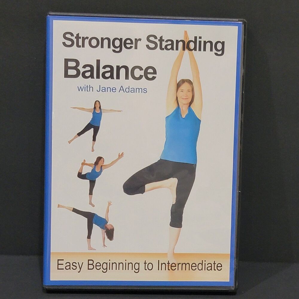 Stronger Standing Balance with Jane Adams DVD Easy Beginning To Intermediate